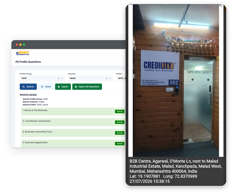 Onfield Credit PD App